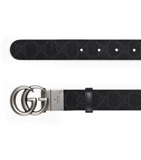 gucci gg supreme belt - natural - belts|Gucci supreme reversible belt reviews.